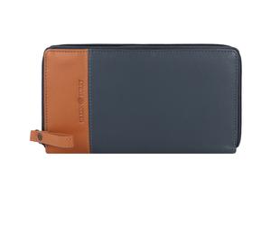 Greenburry Nappa Damengeldbörse grey-tan Damen