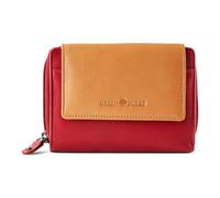 Greenburry Nappa Geldbörse RFID Schutz Leder 14 cm rot