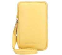 Greenburry Nappa Umhängetasche Leder 10.5 cm gelb
