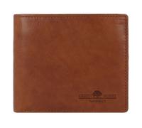 Greenburry Newport Geldbörse RFID Schutz Leder 11 cm braun