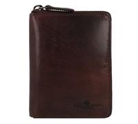 GREENBURRY Newport Zip Around Wallet Coffee