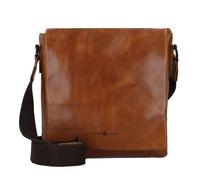 Greenburry Newport Messenger Leder 24 cm caramel Herren
