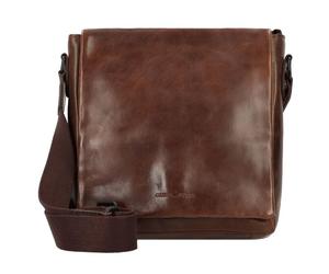 Greenburry Newport Messenger Leder 24 cm braun