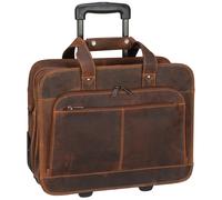 Greenburry Pilotenkoffer Vintage Sattelbraun Herren