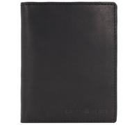 Greenburry Pure Black Geldbörse RFID Schutz Leder 10.5 cm black (1122-20) schwarz