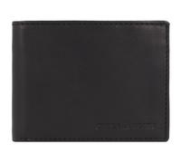 Greenburry Pure Black Geldbörse RFID Schutz Leder 13 cm schwarz