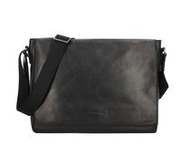 Greenburry Pure Black Messenger Leder 37 cm black