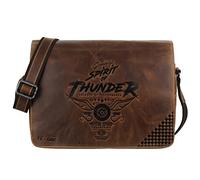 Greenburry Umhängetasche GRC Atlanta Sattelbraun (14.7 Liter) Braun