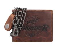 Greenburry Racing Collection Darlington Geldbörse RFID Leder 12 cm braun Herren