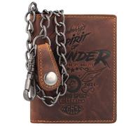 Greenburry Racing Collection Memphis Geldbörse RFID Leder 10 cm braun Herren