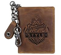 Greenburry Racing Collection Nashville Geldbörse RFID Leder 10 cm braun (0841-25) braun