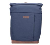 Greenburry Recycled PET Canberra Rucksack 45 cm Laptopfach blau