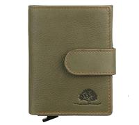 Greenburry RFID Leder Card-Slider Kings Nappa Kartenetui Kreditkartenetui 1150, Farbe:Grape Green