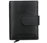 Greenburry RFID Leder Card-Slider Royal Nappa Brieftasche Kartenetui Kreditkartenetui 1135-20, Schwarz, Einheitsgröße