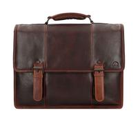 Greenburry Rugged Aktentaschen Messenger Leder 40.5 cm Laptopfach brown (TAS014760)