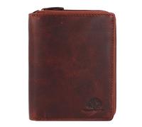 Greenburry Rugged Geldbörse RFID Schutz Leder 10 cm braun