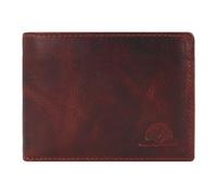 Greenburry Rugged Geldbörse RFID Schutz Leder 11.5 cm braun