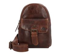 Greenburry Rugged Umhängetasche Leder 17 cm braun