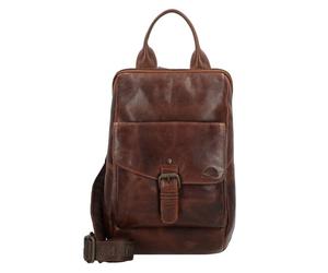 Greenburry Rugged Umhängetasche Leder 23 cm braun