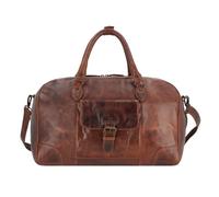 Greenburry Rugged Weekender Reisetasche Leder 48 cm brown (TAS014771)