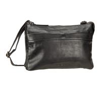 Greenburry Schultertasche Colombiana Rv 3 Zip Medium Black