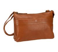 Greenburry Schultertasche Colombiana Rv 3 Zip Medium Nougat