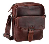 Greenburry Schultertasche Rugged Shoulderbag L Teak Brown