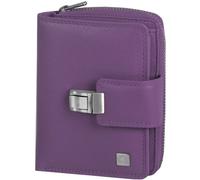 Greenburry Spongy Geldbörse Leder 12.5 cm lila