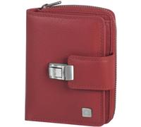 Greenburry Geldbörse Spongy Leder 9,5 cm Damen Rot