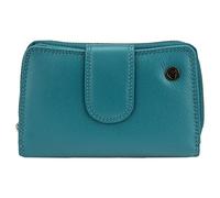 Greenburry Spongy Geldbörse Leder 8,5 cm petrol (971-36)