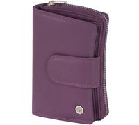Greenburry Spongy Geldbörse Leder 8,5 cm lila
