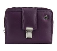 Greenburry Spongy Geldbörse Leder 9,5 cm purple (973-28)