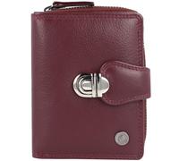 Greenburry Spongy Geldbörse Leder 9 cm bordeaux