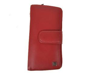 Greenburry SPONGY NAPPA 970-26 Red Leder - große Damenbörse Geldbörse