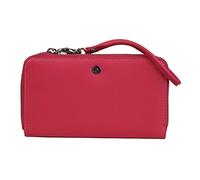 Greenburry Spongy Nappa Geldbeutel Leder Damengeldbörse Fuchsia | Querformat