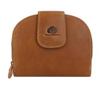 Greenburry Tornado Geldbörse RFID Schutz Leder 14 cm peanut brown (1085-24) braun