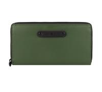 Greenburry Upcycled Tarpaulin Geldbörse 19 cm grün