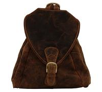 Greenburry VINTAGE 1716-25 Leder Rucksack 2 in 1 Cityrucksack und Umhängetasche - by ModaStore de