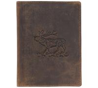 Greenburry Vintage Ausweisetui antikbraun Herren
