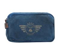 Greenburry Vintage Aviator Kulturbeutel 26 cm blue (5895-27)