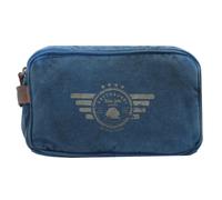 Greenburry Vintage Aviator Kulturbeutel blue Herren