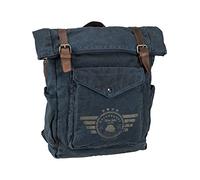 Greenburry Vintage Aviator Rucksack 47 cm Laptopfach blue (5897-27) blau