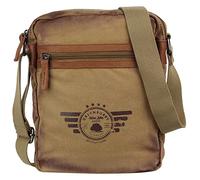 Greenburry Umhängetasche Vintage Aviator 5903 Camel (5.1 Liter) Cognac