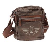 GREENBURRY Herren Umhängetasche 'Aviator' khaki / braun, Größe One Size, 4488199 Khaki / Braun One Size