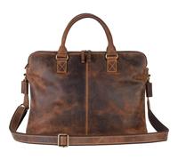 GREENBURRY Vintage Business Shopper Brown