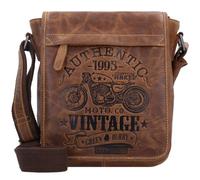 Cafe-Racer Flapzip Umhänger 0830-brown