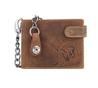 Greenburry Vintage Devil Skull Herrengeldbörse braun Herren