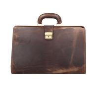 Greenburry Vintage Doktorkoffer Leder 41 cm teak-brown (1550-25)