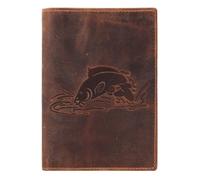 Greenburry Vintage Dokumenten Etui Leder 12 cm braun