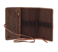 Greenburry Federmappe Vintage 1647 Stiftemappe Sattelbraun (0.4 Liter) Braun